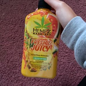 hempz pineapple, fresh coconut, and watermelon